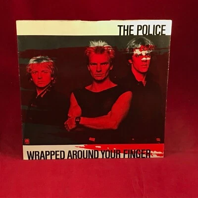 THE POLICE Wrapped Around Your Finger 1983 UK 7" vinyl single original A&M 45 ** - Image 1 of 4
