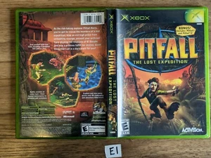 Pitfall: The Lost Expedition (Microsoft Xbox, 2004) with Manual - Imagen 1 de 3