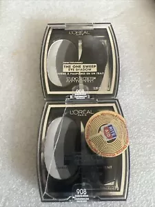 2 Loreal Studio Secrets The One Sweep Eye Shadow #908 Smokey For All Eyes - Picture 1 of 3