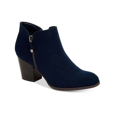 Botín Style & Co. Masrinaa para mujer azul marino talla 9 ancho EE. UU. Foto 1 de 3