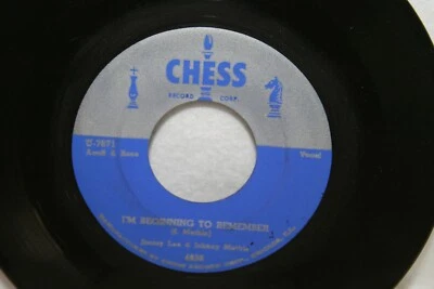 JIMMY LEE & JOHNNY MATHIS I'm Beginning To Remember 45 CHESS Country Bop HEAR IT - Image 1 of 2