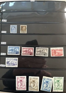 Colección de estampillas postales de Albania, aprox. 30 sellos - Imagen 1 de 2