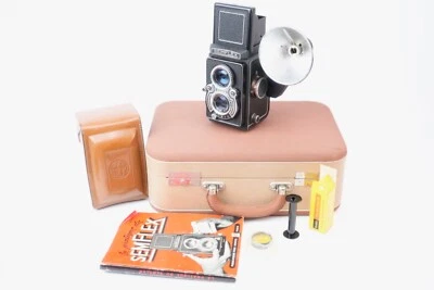 Appareil photo TLR Semflex Joie de Vivre avec valise et accessoires #372511. - Photo 1/4