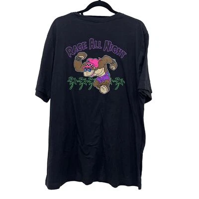 Thrilla Krew Camisa Manga Corta Negra Hombre Cuello Redondo Gorila Gráfico Hombre Talla: Foto 1 de 4