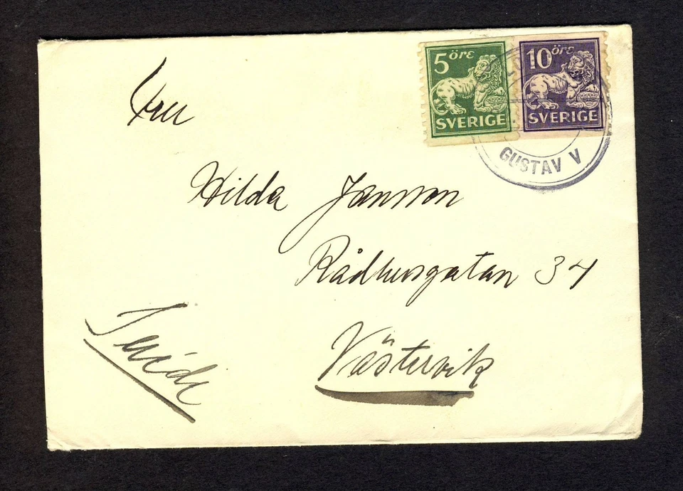 Sweden Shipmail Cover - Image 1 of 1