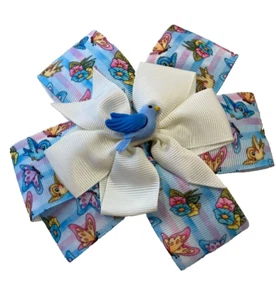 Beautiful Blue Bird inspired hair bow for girls. - Picture 1 of 2