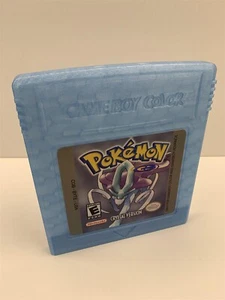 3D Printed Pokémon Crystal Gameboy Color Cartridge Giant Large Wall Art Pokemon - Picture 1 of 2
