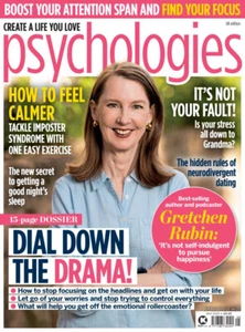 PSYCHOLOGIES MAGAZINE MAY 2025 ~ GRETCHEN RUBIN COVER / INTERVIEW ~ NEW ~ - Picture 1 of 1