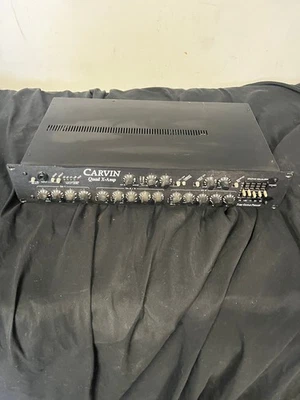 Carvin Quad X-Amp Rackmount Guitar Preamp W/Footswitch-Nice! - Image 1 of 4