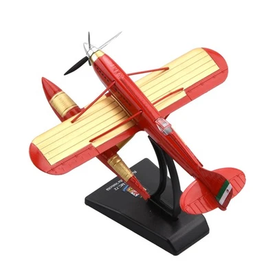 1PCS 12cm Diecast Alloy 1/72 Scale WWI Italy Macchi MC.72 Racing Seaplane Model - Image 1 of 4