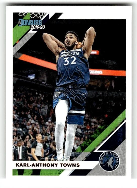 2019-20 Donruss #123 Karl-Anthony Towns - Image 1 of 2