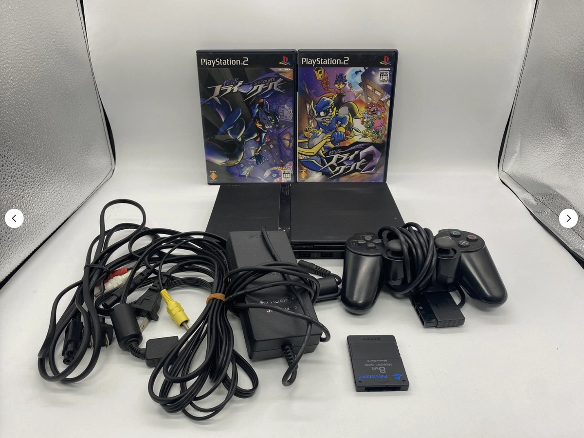 プレーステーション2 Sony PlayStation 2 NTSC-J Black Video Game Consoles for sale