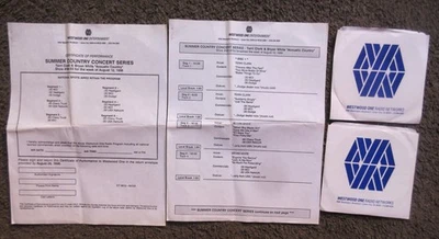 TERRI CLARK+BRYAN WHITE "SUMMER CONCERT SERIES" 1996 ACOUSTIC 2HR.RADIO SHOW WW1 - image 1 of 4