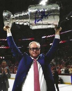 Signed  8x10 PAUL MAURICE  Florida Panthers Autographed Photo - COA - Picture 1 of 1