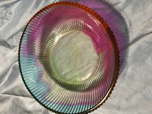 Colorful Bowl Handmade Psychedelic Beautiful Colors - Picture 1 of 7