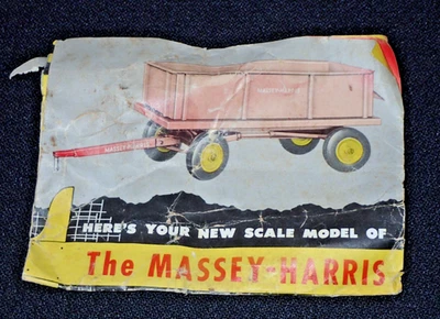 Instruções originais Reuhl Massey Harris Roadmaster Wagon - Imagem 1 de 4