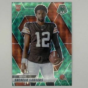 2025 Panini Mosaic Mosaic Green Shedeur Sanders #290 Cleveland Browns 11*18 - Bild 1 von 2