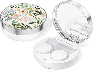 Estuche para lentes de contacto/estuche de contacto, estuche para lentes de contacto de viaje lindo estuche de contacto y... - Imagen 1 de 12