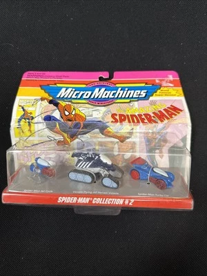 Micro Machines Galoob Spider-Man Collection #2 1993 Vintage Marvel Spiderman Foto 1 de 4