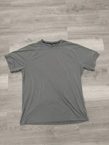 Public Rec Go To T-Shirt Herren XL Grau Kurzarm Lyocell Stretch Performance - Bild 1 von 2