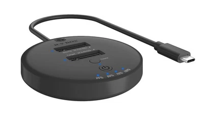 ICY BOX IB-1612MCL-C31 Clone- & Dockingstation 2x NVMe 61177 B-Ware - Bild 1 von 4