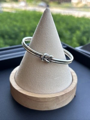 James Avery Sterling Silver 925 Lover’s Knot Cuff Bracelet - Image 1 of 4