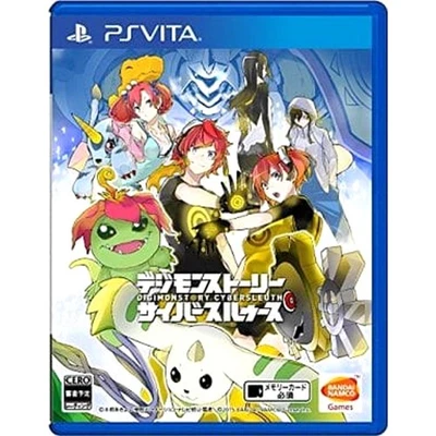 Digimon Story Cyber Sleuth Sony PlayStation Vita NTSC-J CIB Digital Manual - Image 1 of 4