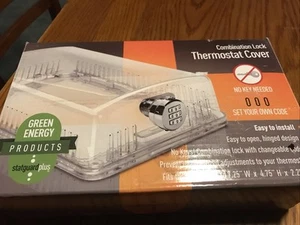 Statguard Plus Zahlenschloss Kunststoff grün Energieprodukte Thermostat Abdeckung - Bild 1 von 4