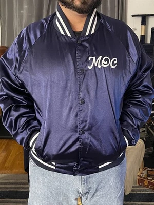 Rare Musicians On Call Charity Bomber Jacket Size Large - Image 1 of 4