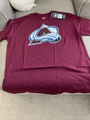 Camiseta '47 Marca Colorado Avalanche Mission Roja Premier Fan XL Nueva con etiquetas Foto 1 de 4