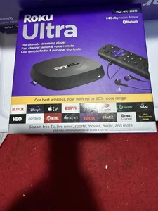 Dispositivo de transmisión Roku Ultra HD/4K/HDR/Dolby Vision reproductor multimedia 4800R caja abierta - Imagen 1 de 3