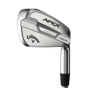 LEFT HANDED CALLAWAY 2021 APEX PRO 7 IRON STEEL STIFF STANDARD - Picture 1 of 4