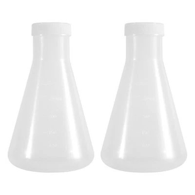 Laboratory Graduated Plastic Conical  Flask, Measurable, Smooth8859 - Image 1 of 4