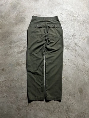 Винтажные прочные военные штаны для пресса 70-х - Изображение 1 из 4