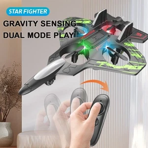 Stunt Roll Foam RC Airplanes 2.4GHz Foam Drone Plane Toy - Picture 1 of 12