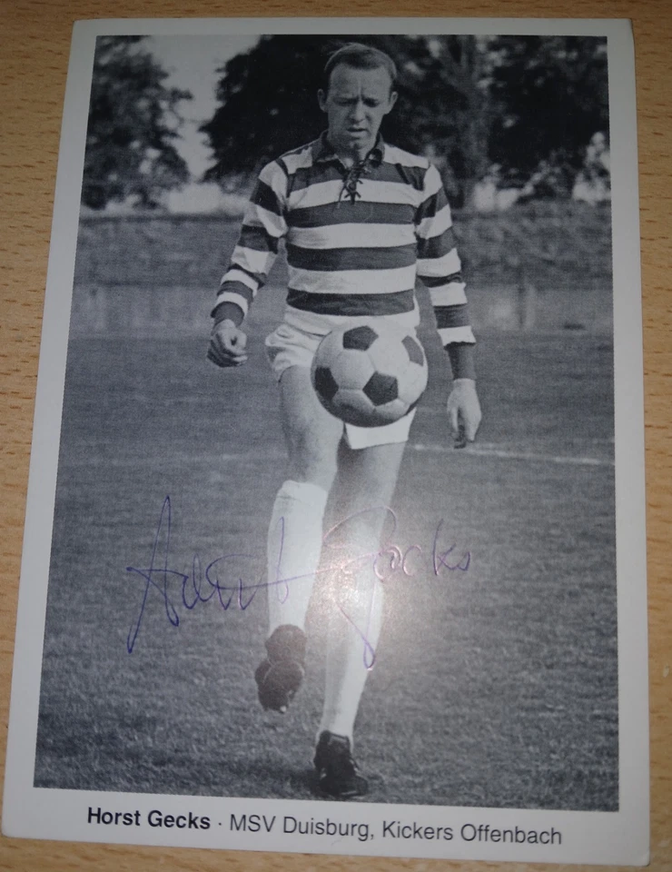 Horst Gecks - MSV Duisburg - Bild 1 von 1