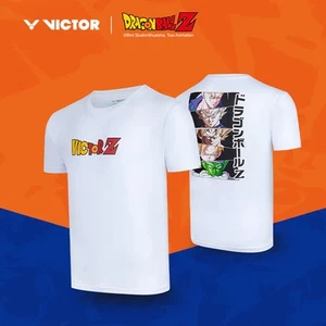 VICTOR x Dragon Ball Z Knitted T-Shirt T-503DBZ - Picture 1 of 5