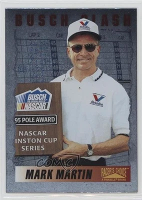 1996 Pinnacle Racer's Choice Busch Clash Speedway Collection Mark Martin #93 HOF - Image 1 of 2
