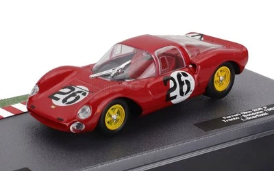 MODELLINO AUTO STATICO FERRARI 206SP DINO SPIDER SCARFIOTTI 1965 SCALA 1:43 - Immagine 1 di 4