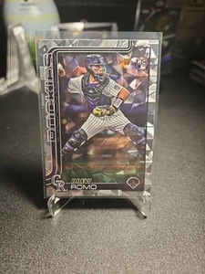 2025 Topps Series 1 - Drew Romo #296 Diamante Foil (RC) - Picture 1 of 2