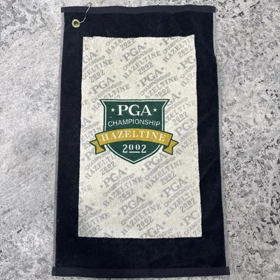 Toalla de golf avellana PGA Championship 2002 de colección 100 % algodón 25 x 16 pulgadas Foto 1 de 4