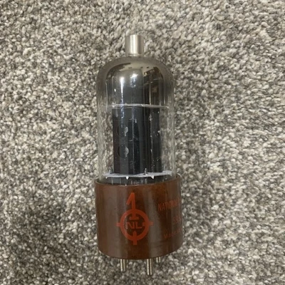 5933/807W National NOS/NIB коричневая базовая вакуумная трубка, гарантия. - Изображение 1 из 3