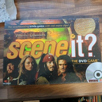 Scene It? Pirates Of The Caribbean Dead Men Tell No Tales DVD GAME NEW SEALED - Image 1 of 4