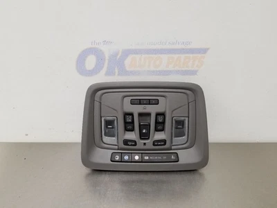 20 GMC SIERRA 1500 SLT OVERHEAD ROOF CONSOLE BLACK SUNROOF OPTION - Image 1 of 4