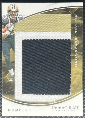Michael Thomas 2016 Panini Immaculate Collection Numbers Jumbo Patch /50   - Image 1 of 2