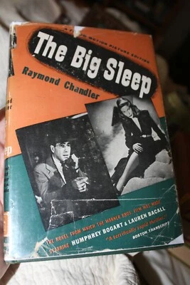 The Big Sleep Motion Picture Edition Book by Raymond Chandler Bogart & Bacall - Image 1 of 4