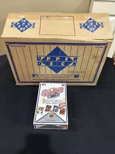 1991 Upper Deck Low Series Factory Sealed Wax Box "Find The Nolan" Jordan SP1 RC - Bild 1 von 8