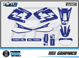Yamaha DTR 125 E 2004 2005 2006 2007 Grafik Kit Motocross Aufkleber Decals - Bild 1 von 4