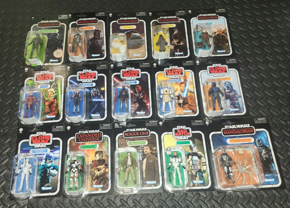 Lote de 15 Colección Vintage Star Wars Foto 1 de 1