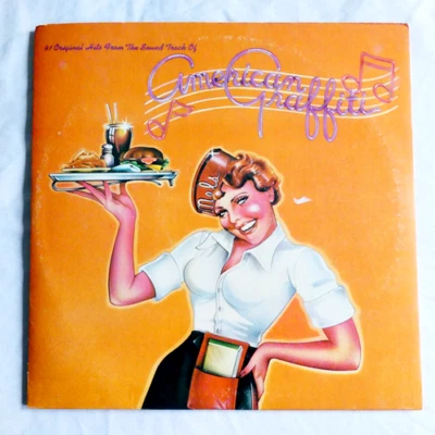 American Graffiti - Original Movie Soundtrack Double Vinyl LP - 1973 - MCA2-8001 - Image 1 of 4